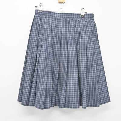 【中古】東京都 大島中学校 女子制服 4点（ブレザー・ニット・スカート）sf038416