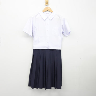 【中古】新潟県 十日町中学校 女子制服 3点（ブレザー・シャツ・スカート）sf038423