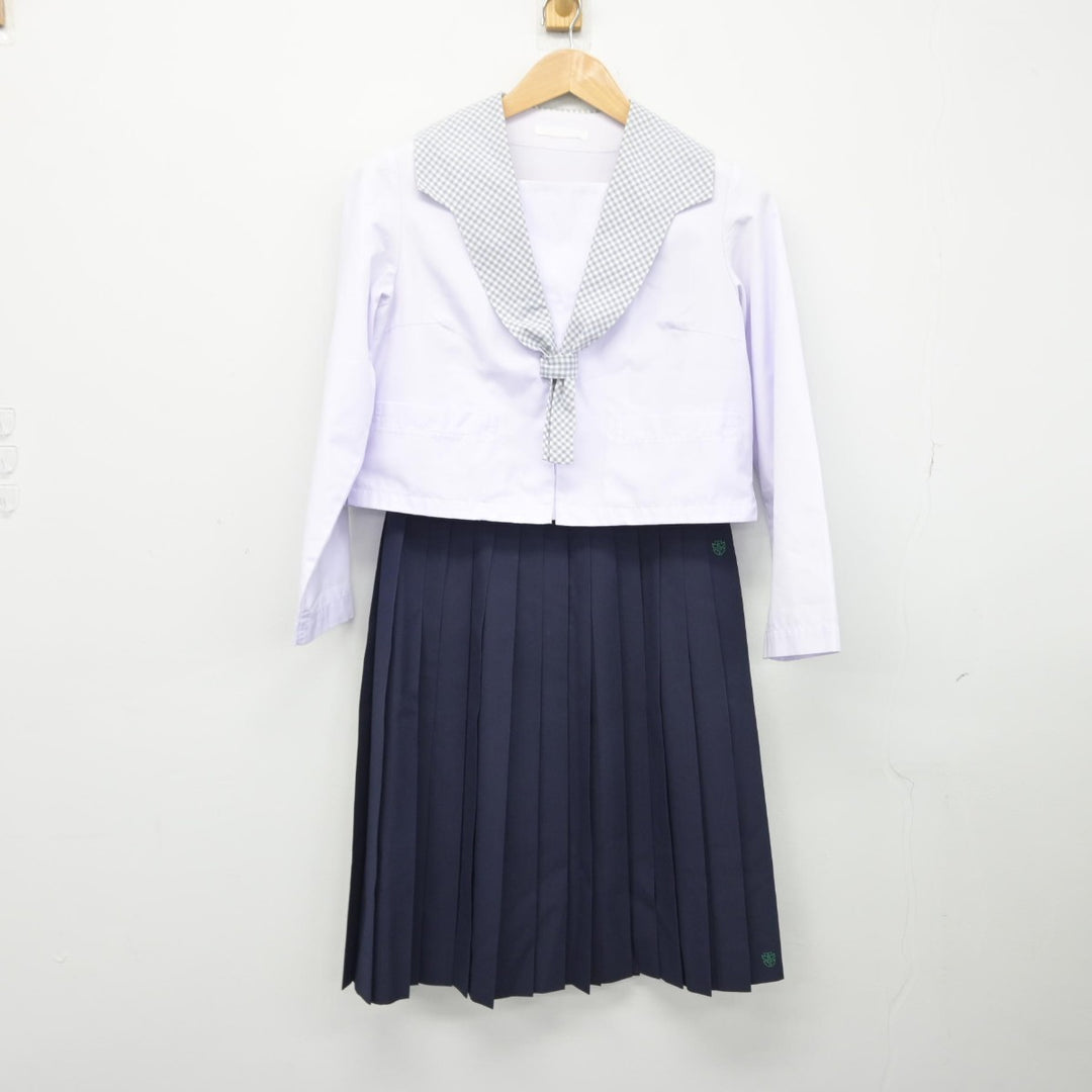 【中古】岐阜県 多治見北高等学校 女子制服 2点（セーラー服・スカート）sf038428 | 中古制服通販パレイド