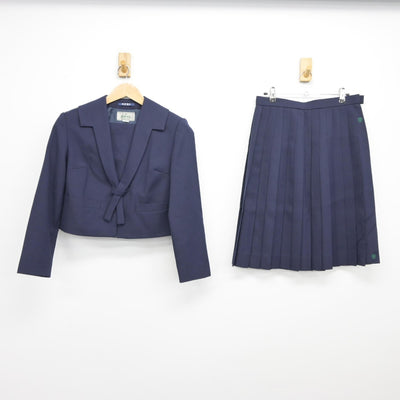 【中古】岐阜県 多治見北高等学校 女子制服 2点（セーラー服・スカート）sf038429