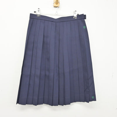 【中古】岐阜県 多治見北高等学校 女子制服 2点（セーラー服・スカート）sf038429