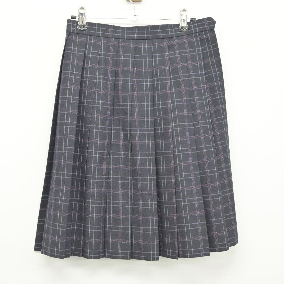 【中古】神奈川県 逗子中学校 女子制服 2点（ベスト・スカート）sf038434