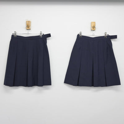 【中古】神奈川県 横須賀大津高等学校 女子制服 3点（ブレザー・スカート・スカート）sf038437