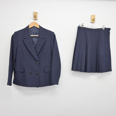 【中古】神奈川県 横浜緑ケ丘高等学校 女子制服 3点（ブレザー・スカート）sf038438