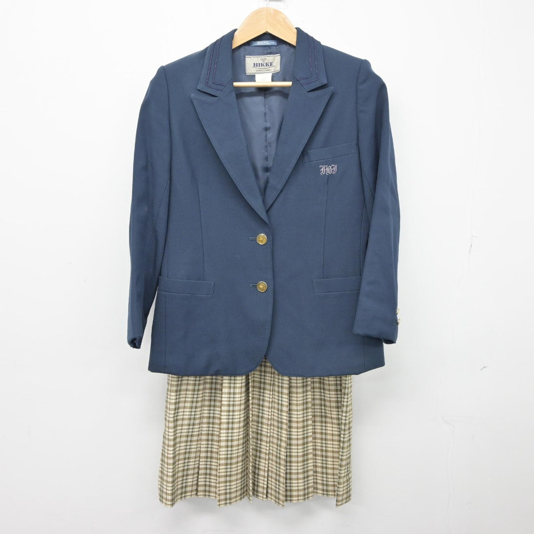 【中古】岐阜県 揖斐高等学校 女子制服 3点（ブレザー・スカート）sf038448 | 中古制服通販パレイド