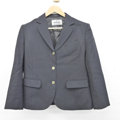 【中古】栃木県 小山城南高等学校 女子制服 4点（ブレザー・シャツ・スカート）sf038450