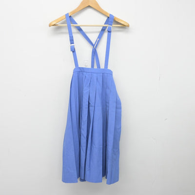 【中古】福岡県 朝倉高等学校 女子制服 3点（セーラー服・スカート）sf038458