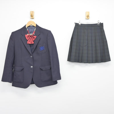 【中古】茨城県 竜ヶ崎南高等学校 女子制服 3点（ブレザー・スカート）sf038465