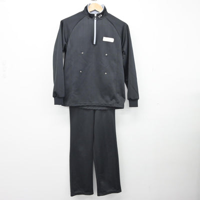 【中古】福岡県 永犬丸中学校 女子制服 2点（ジャージ 上・ジャージ 下）sf038474