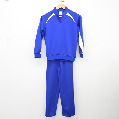 【中古】福岡県 北九州市立八枝小学校 女子制服 2点（ジャージ 上・ジャージ 下）sf038477