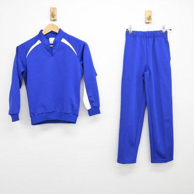 【中古】福岡県 北九州市立八枝小学校 女子制服 2点（ジャージ 上・ジャージ 下）sf038477