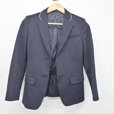 【中古】福岡県 福岡市内中学新標準服 女子制服 3点（ブレザー・シャツ・スカート）sf038487