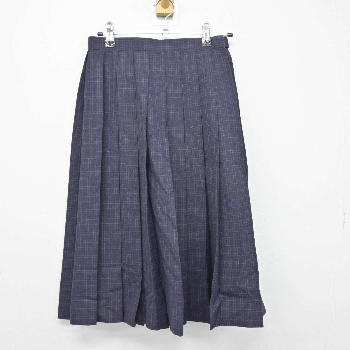 【中古】福岡県 福岡市内中学新標準服 女子制服 2点（シャツ・スカート）sf038488