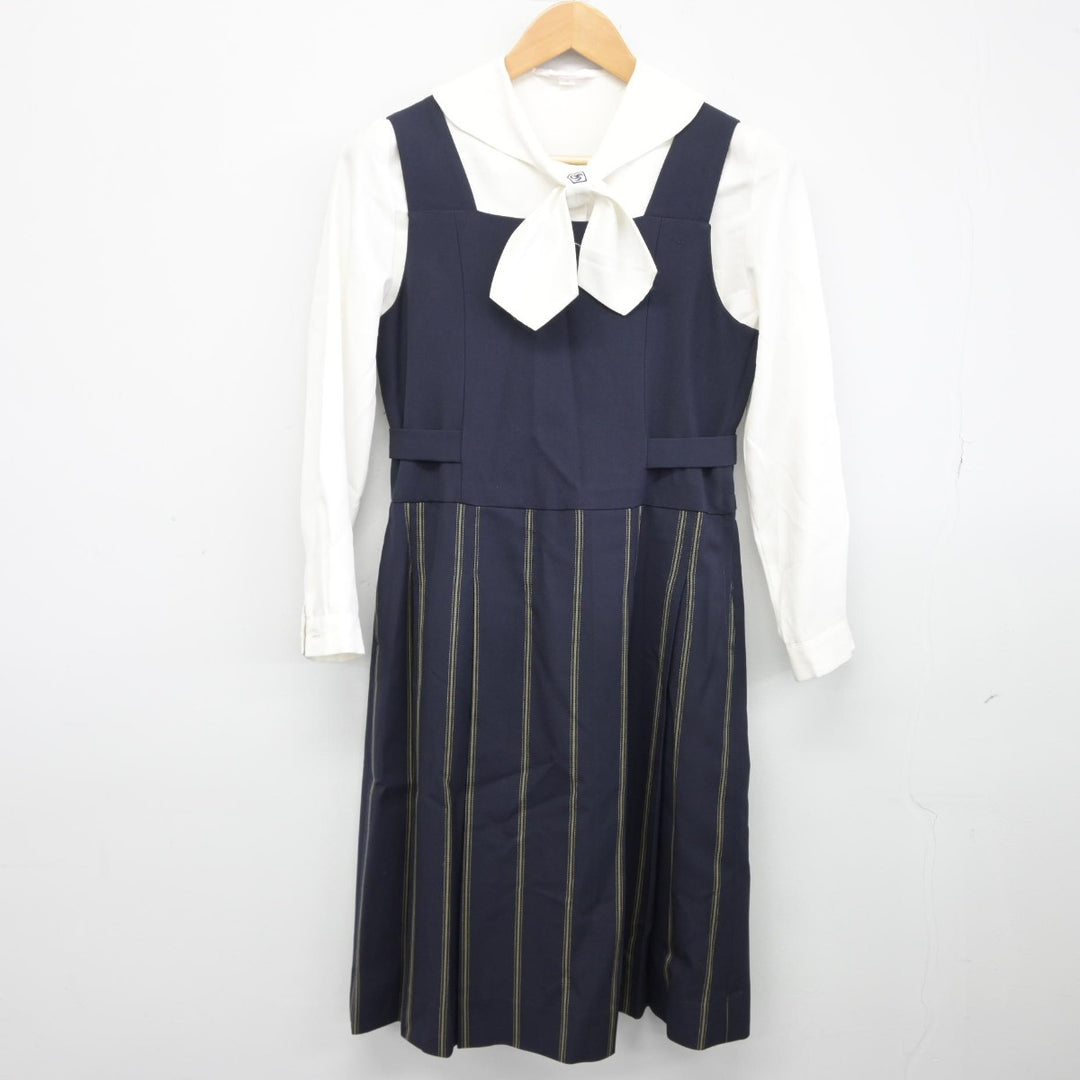 中古】佐賀県 佐賀清和高等学校 女子制服 3点（ブレザー・シャツ・ジャンパースカート）sf038489 | 中古制服通販パレイド