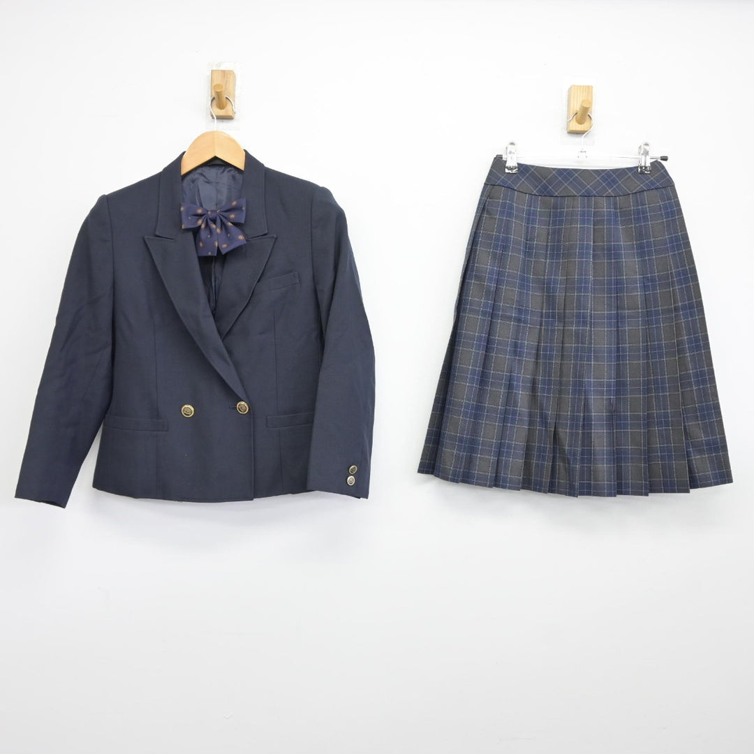 中古】山形県 上山明新館高等学校 女子制服 4点（ブレザー・スカート・スカート）sf038492 | 中古制服通販パレイド