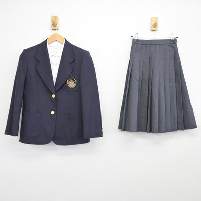 【中古】大阪府 吹田市立第一中学校 女子制服 3点（ブレザー・シャツ・スカート）sf038493