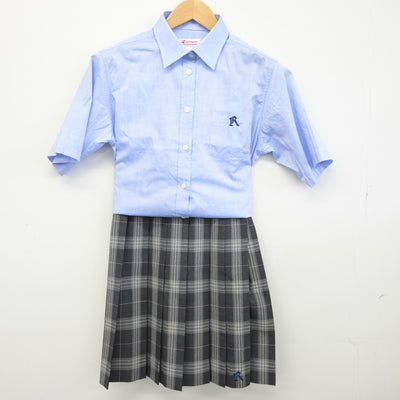 【中古】宮城県 古川黎明高等学校 女子制服 3点（シャツ・シャツ・スカート）sf038506