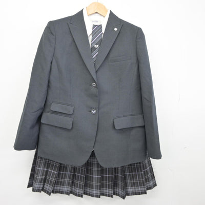 【中古】宮城県 東北高等学校 女子制服 7点（ブレザー・シャツ・スカート）sf038525