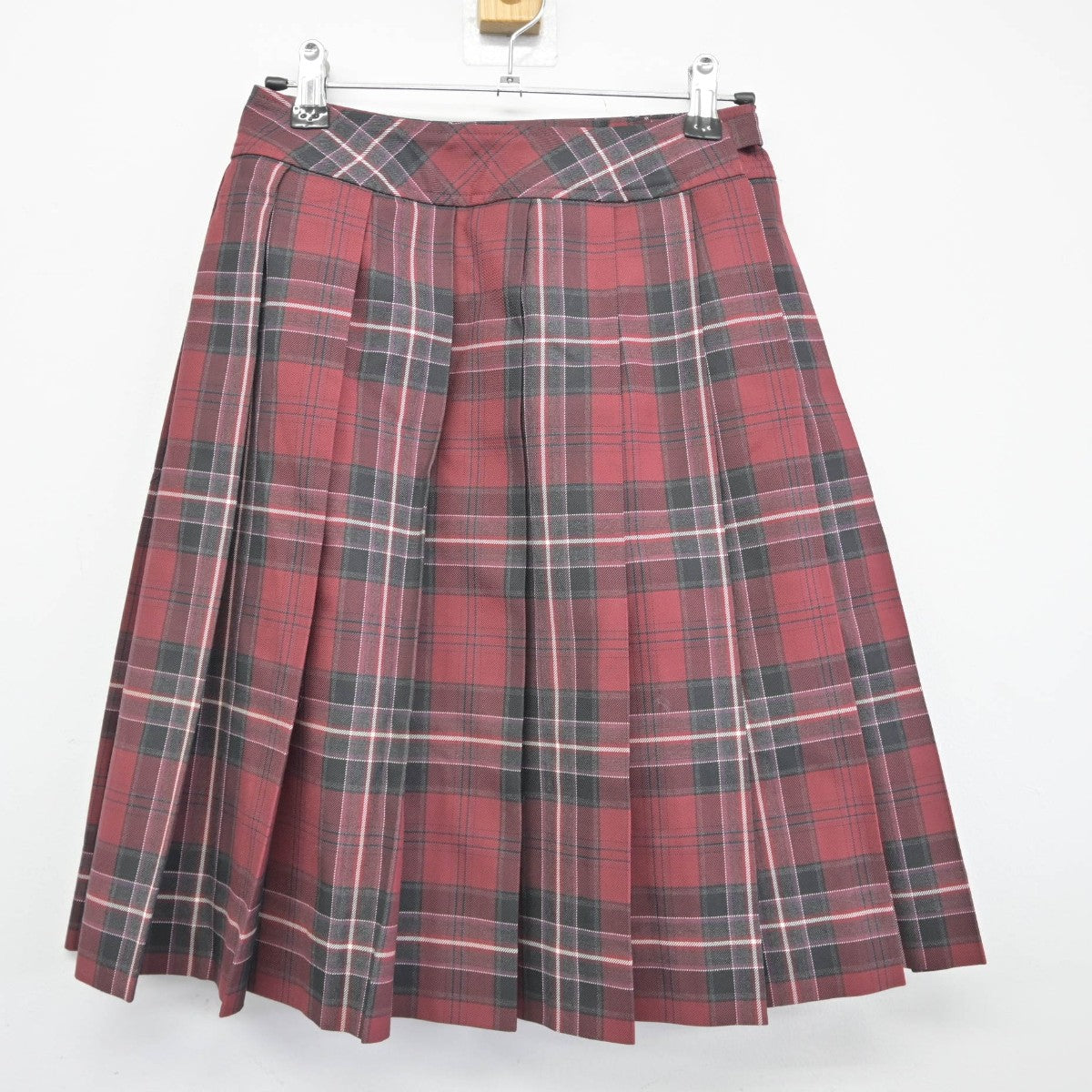 【中古】北海道 東海大学付属札幌高等学校 女子制服 3点（ニット・スカート）sf038527