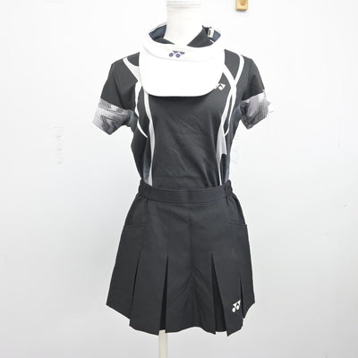 【中古】宮城県 角田高等学校/テニス部ユニフォーム 女子制服 4点（部活ユニフォーム 上・部活ユニフォーム 下・部活ユニフォーム 下）sf038544