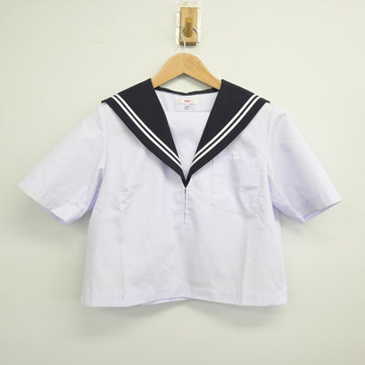 【中古】愛知県 鶴城中学校 女子制服 2点（セーラー服・セーラー服）sf038564