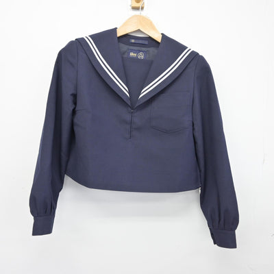 【中古】愛知県 鶴城中学校 女子制服 1点（セーラー服）sf038569