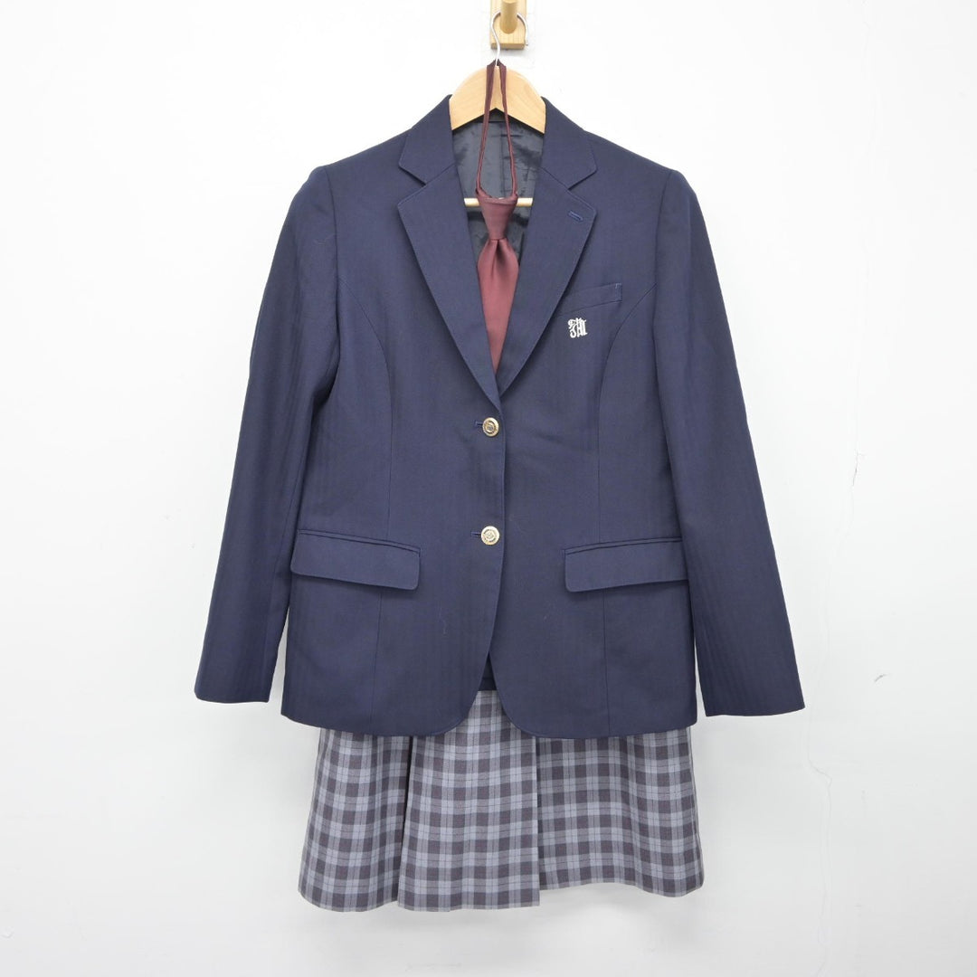 中古】北海道 旭川農業高等学校 女子制服 5点（ブレザー・ニット・ベスト・スカート）sf038576 | 中古制服通販パレイド