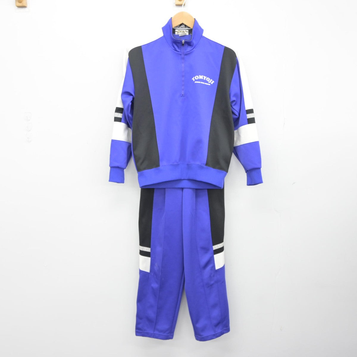 【中古】福井県 灯明寺中学校 女子制服 3点（ジャージ 上・体操服 上・ジャージ 下）sf038584