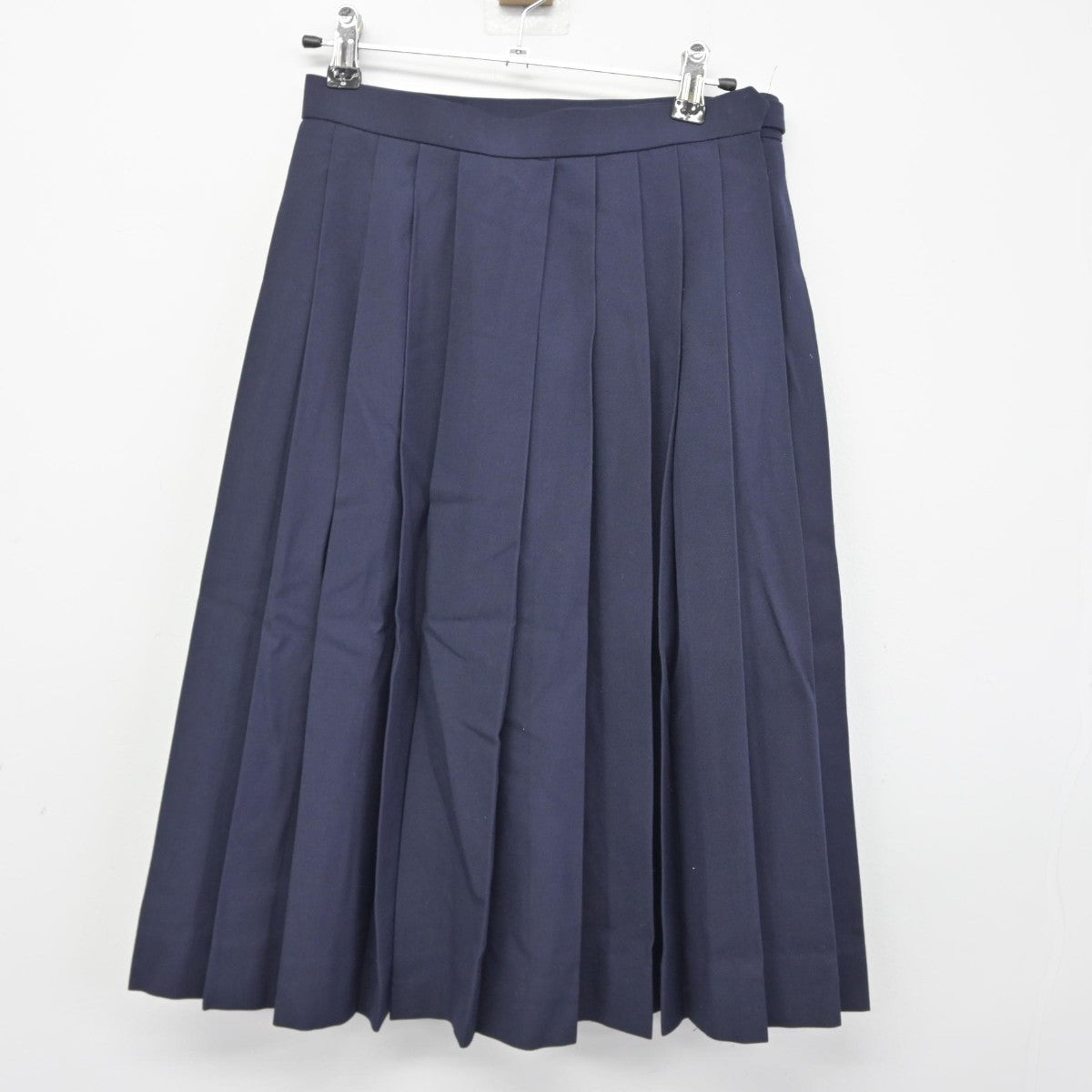 【中古】福井県 灯明寺中学校 女子制服 2点（セーラー服・スカート）sf038588