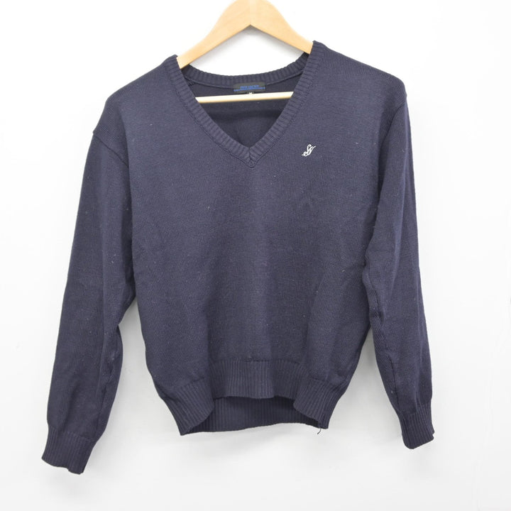 中古】宮城県 仙台二華高等学校 女子制服 3点（ブレザー・ニット