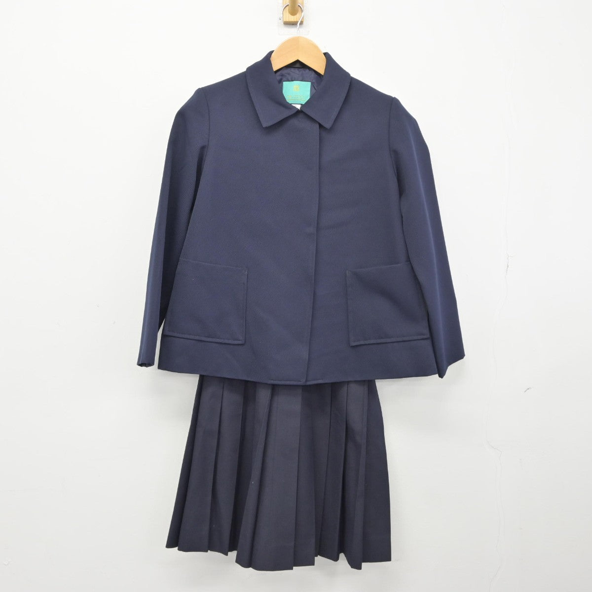 【中古】岡山県 操南中学校 女子制服 3点（ブレザー・シャツ・スカート）sf038599