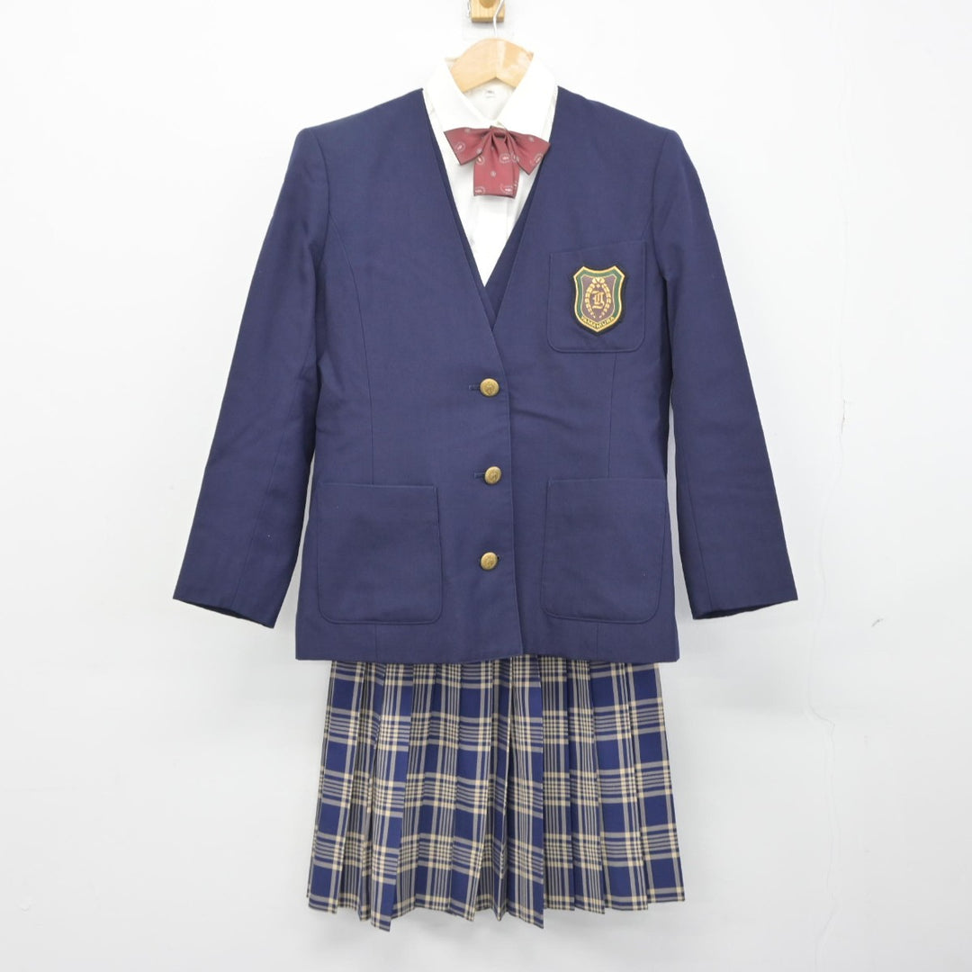 中古】埼玉県 山村学園高等学校 女子制服 5点（ブレザー・ベスト・シャツ・スカート）sf038602 | 中古制服通販パレイド