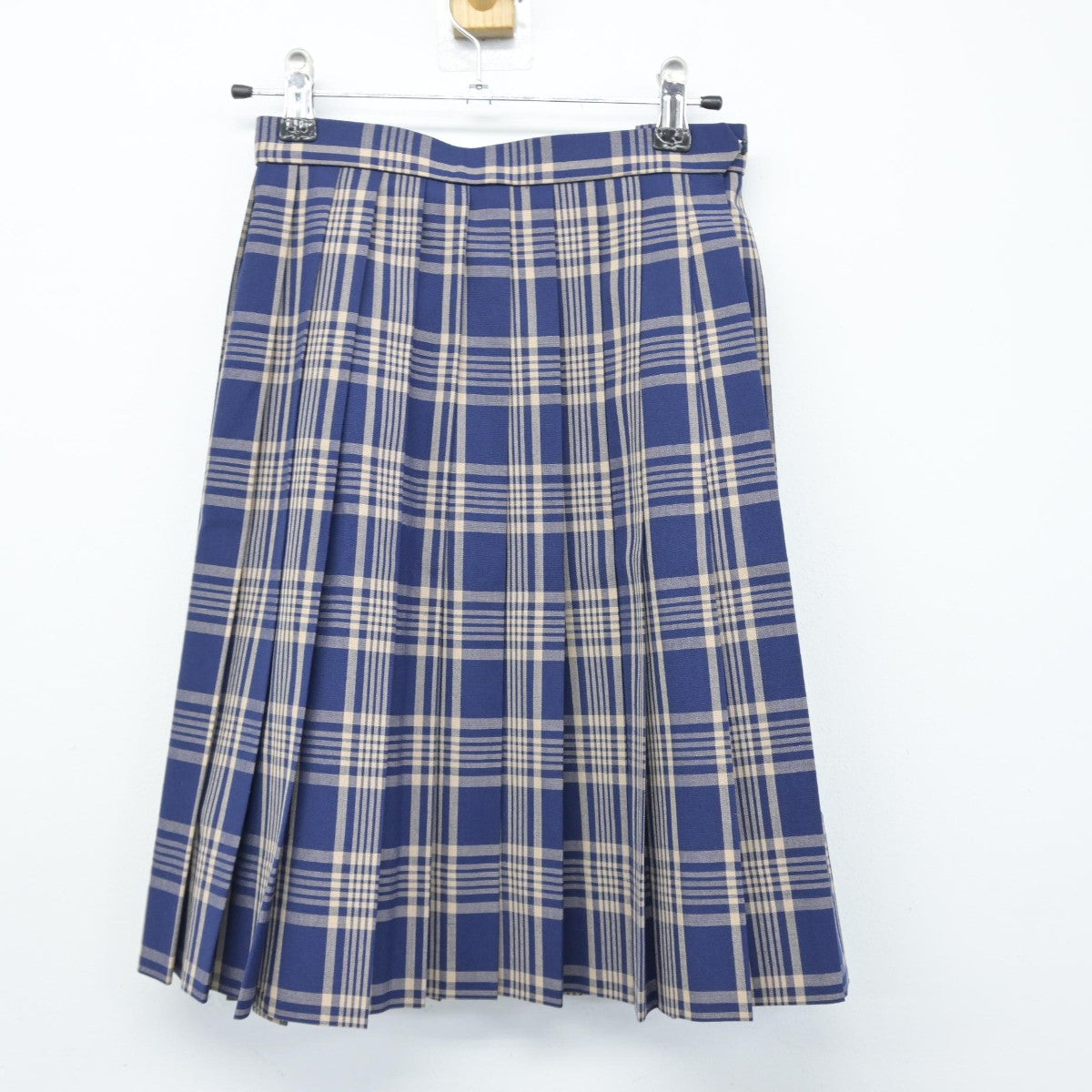 【中古】埼玉県 山村学園高等学校 女子制服 2点（ベスト・スカート）sf038603