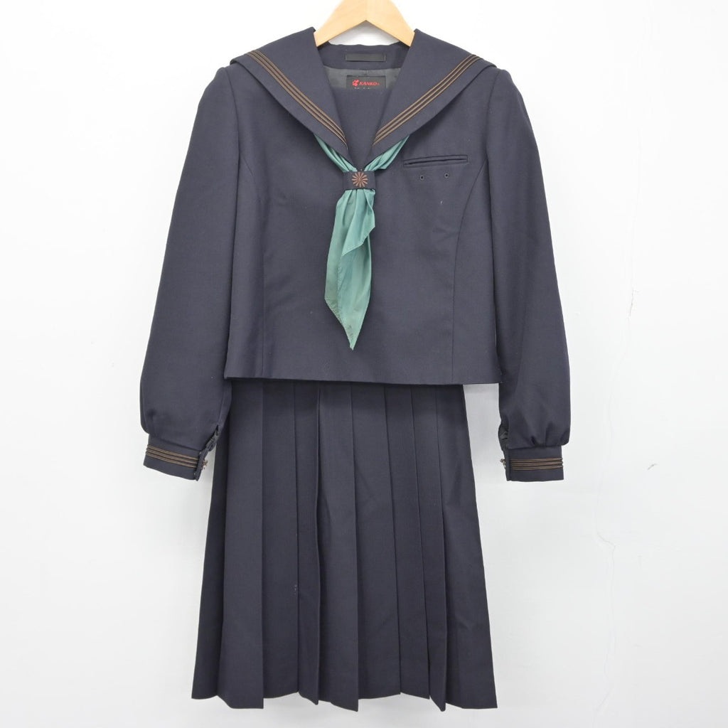 中古】東京都 大森第四中学校 女子制服 3点（セーラー服・スカート）sf038606 | 中古制服通販パレイド