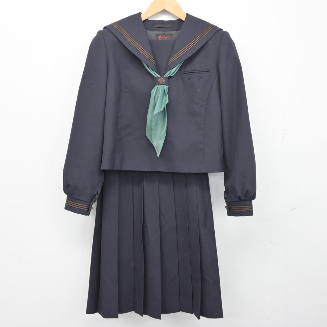 【中古】東京都 大森第四中学校 女子制服 3点（セーラー服・スカート）sf038606 | 中古制服通販パレイド