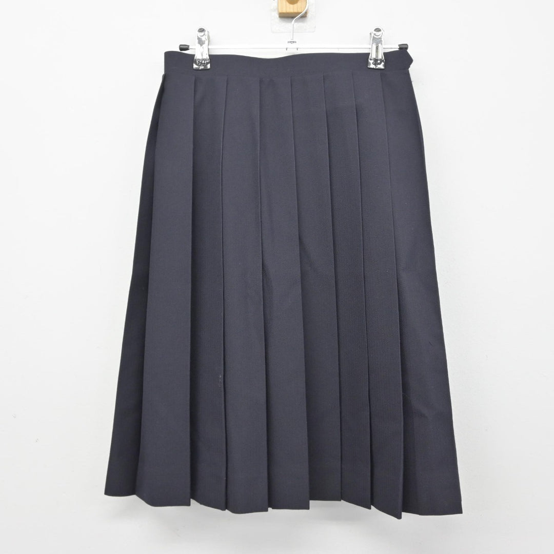 東京都 セーラー服 中古】東京都 忠生中学校 女子制服 4点（ブレザー・ニット