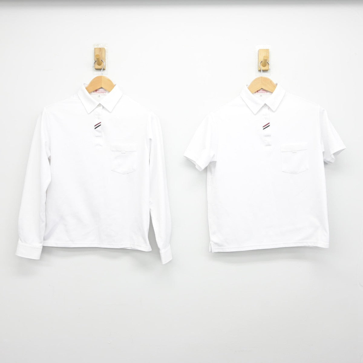 【中古】大阪府 大阪市立港南中学校 女子制服 2点(シャツ・シャツ)sf038622