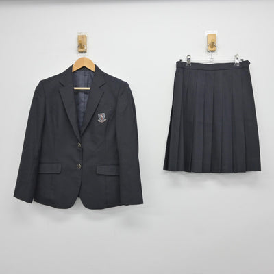 【中古】千葉県 我孫子高等学校 女子制服 2点（ブレザー・スカート）sf038623