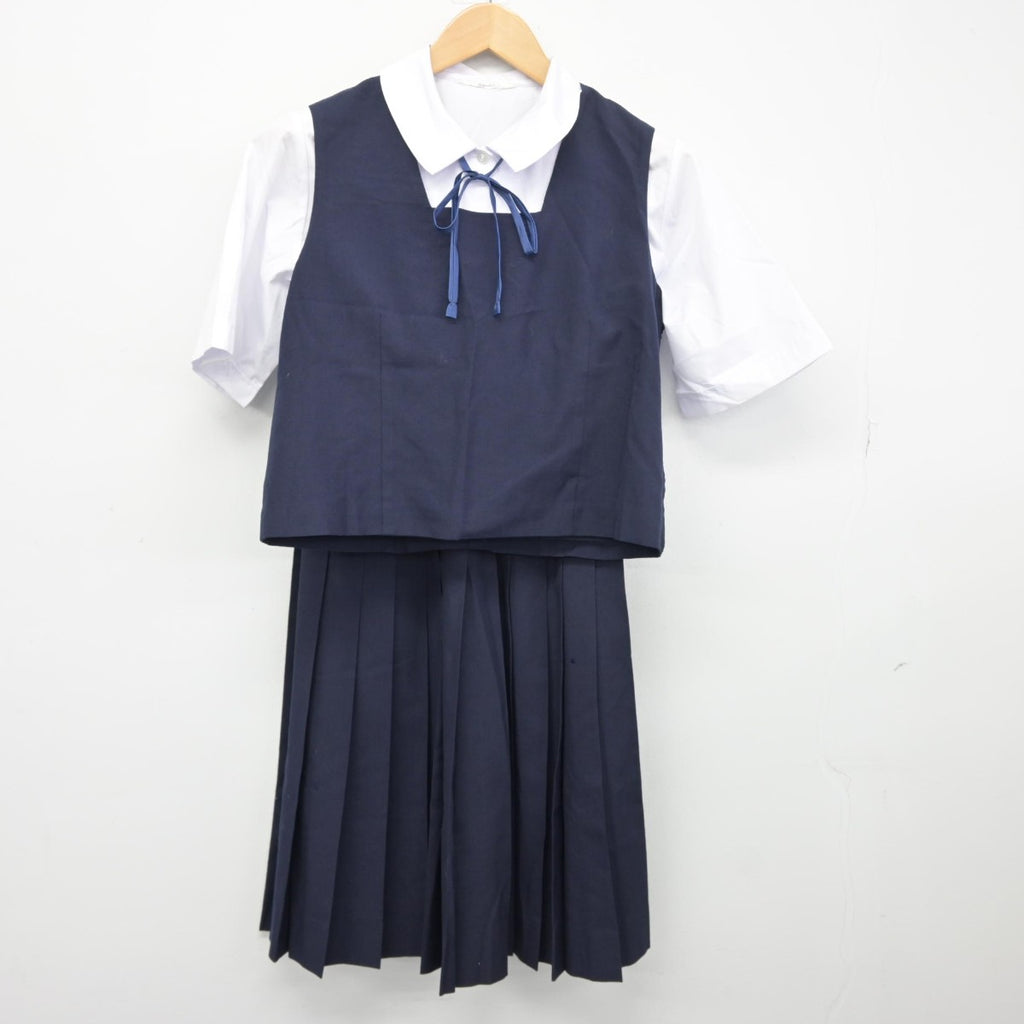 埼玉県 羽生市立東中学校 女子制服 1点（ジャンパースカート）sf004062 - コスプレ衣装