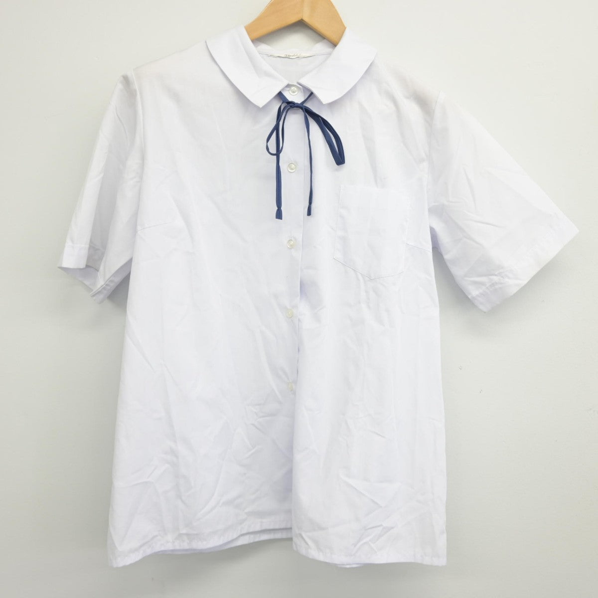 【中古】埼玉県 与野東中学校 女子制服 4点（ベスト・シャツ・スカート）sf038650