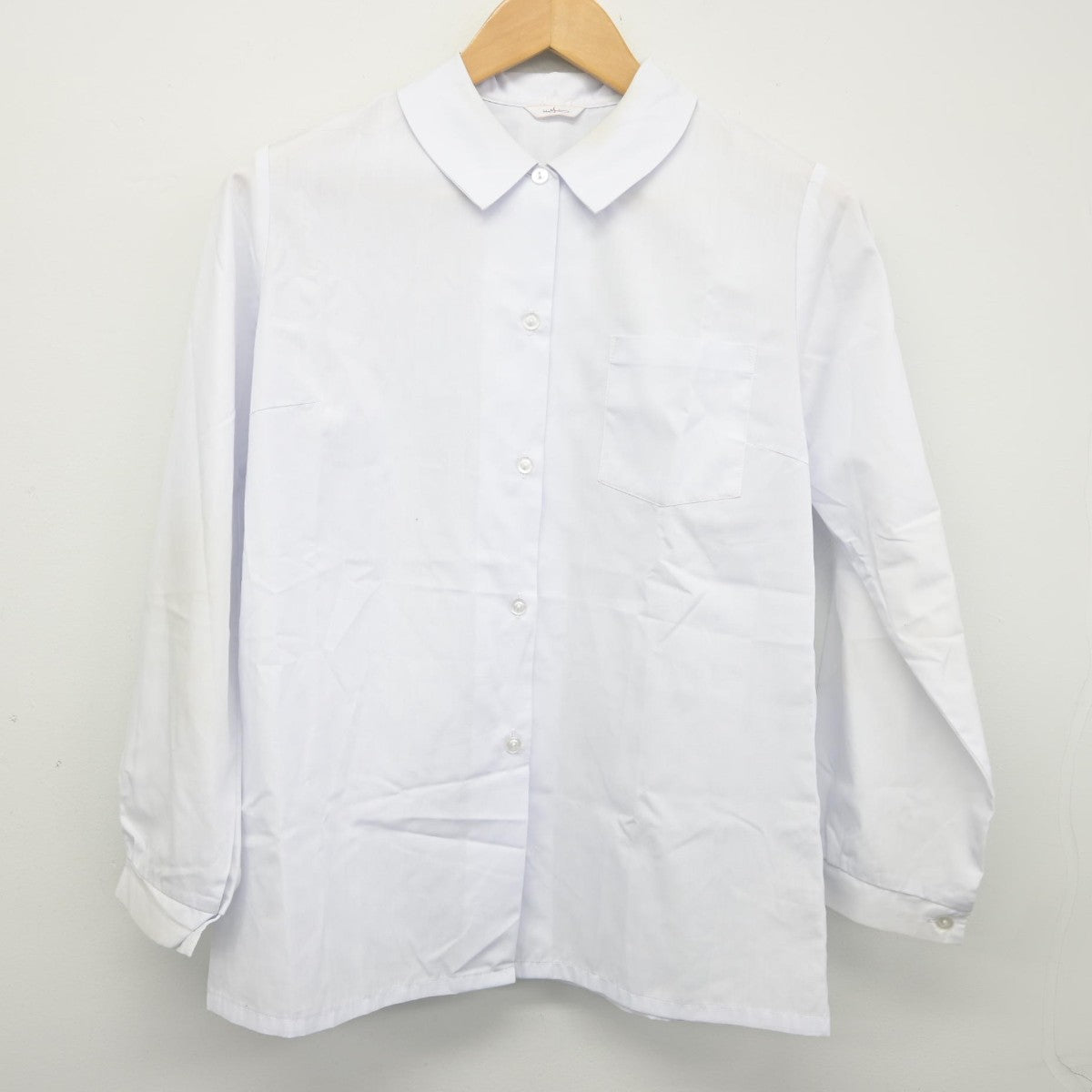 【中古】埼玉県 与野東中学校 女子制服 2点（ニット・シャツ）sf038651