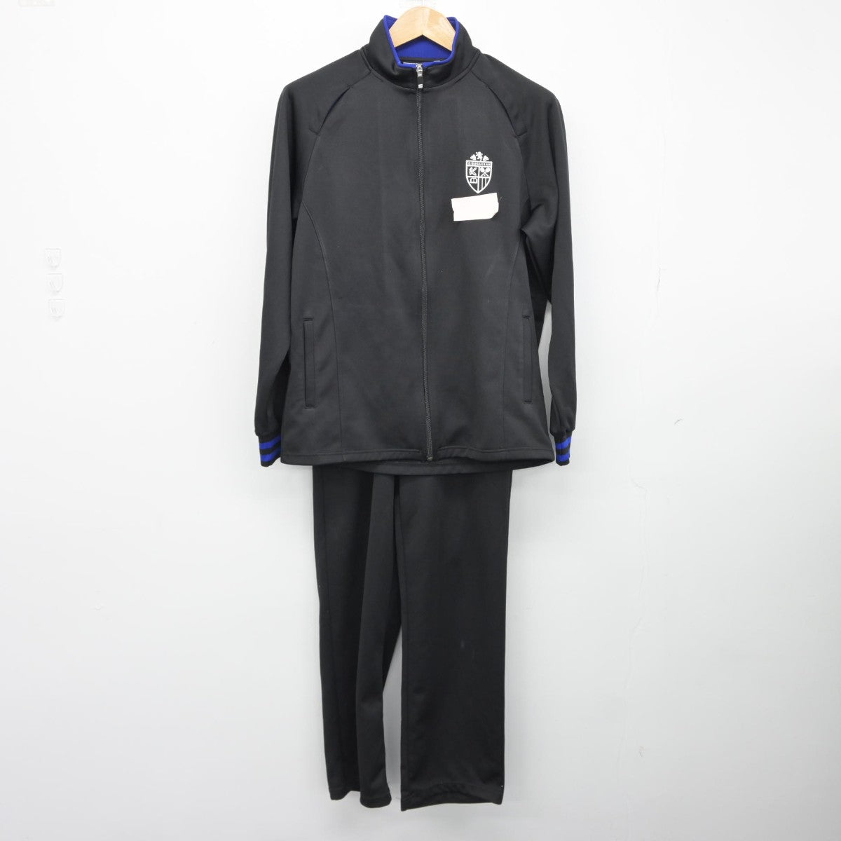 【中古】広島県 福山英数学館高等学校 女子制服 2点（ジャージ 上・ジャージ 下）sf038671