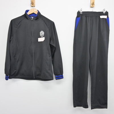 【中古】広島県 福山英数学館高等学校 女子制服 2点（ジャージ 上・ジャージ 下）sf038671