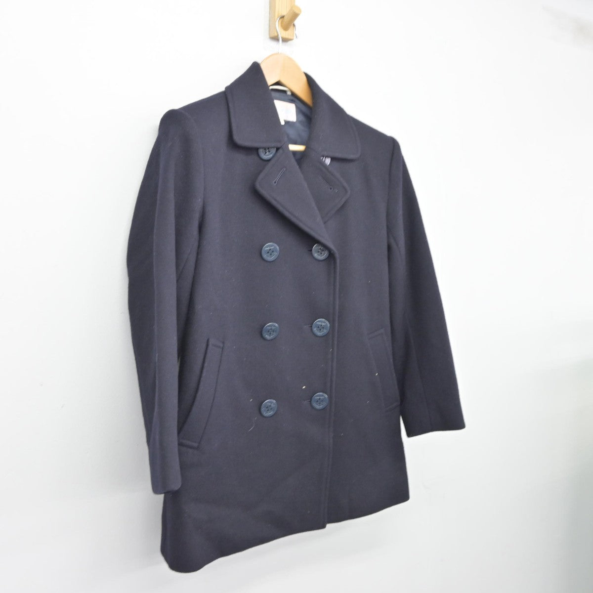 【中古】愛知県 古知野中学校 女子制服 1点（コート）sf038693