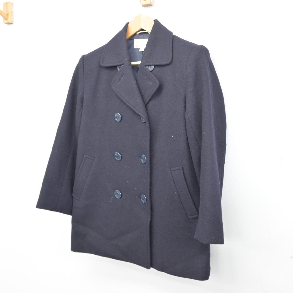 【中古】愛知県 古知野中学校 女子制服 1点（コート）sf038693