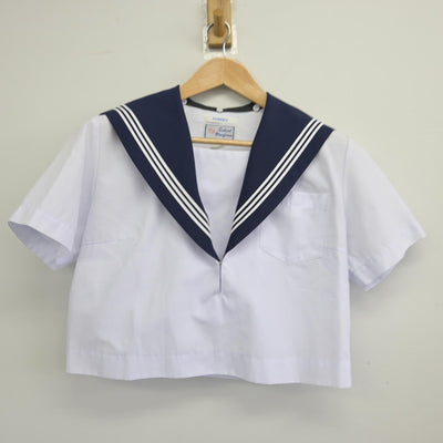 【中古】愛知県 古知野中学校 女子制服 2点（セーラー服・セーラー服）sf038696