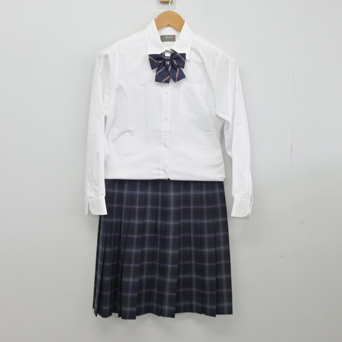 【中古】愛知県 飛鳥未来高等学校/名古屋キャンパス 女子制服 4点（ブレザー・シャツ・スカート）sf038699