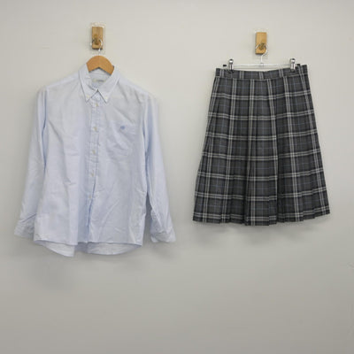 【中古】東京都 藤村女子高等学校 女子制服 5点（ブレザー・シャツ・スカート）sf038701