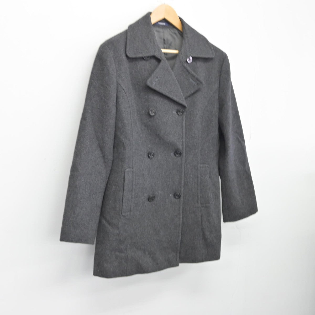 【中古】東京都 藤村女子中学校 女子制服 1点（コート）sf038704