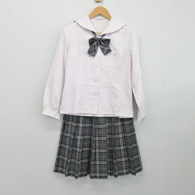 【中古】東京都 藤村女子中学校 女子制服 4点（ブレザー・シャツ・スカート）sf038705